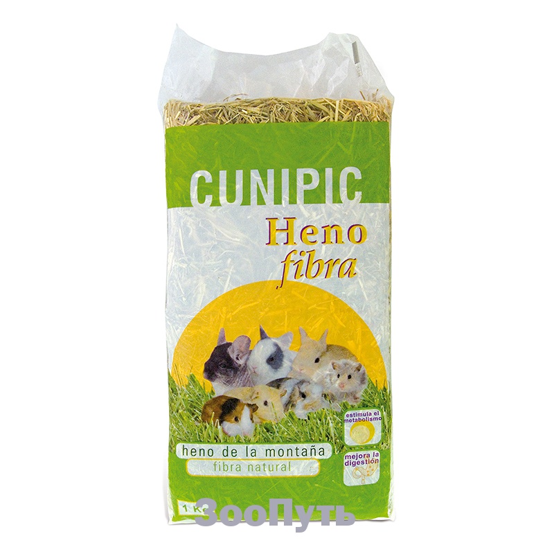 Фото: Сено для грызунов Cunipic, 1 кг. Магазин для животных ЗооПуть
