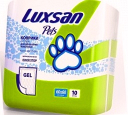 Фото: Luxsan Пеленки для собак 10 шт, 40x60 см. Магазин для животных ЗооПуть