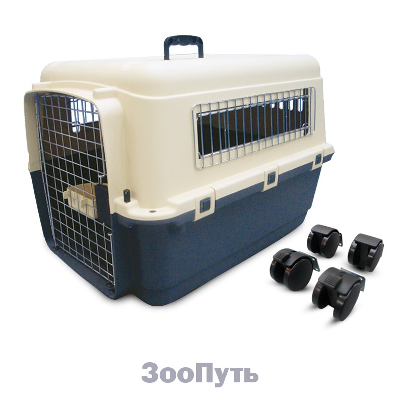Фото: Triol Переноска для животных из пластика Premium Medium,  675 х 510 х 470 мм. Магазин для животных ЗооПуть