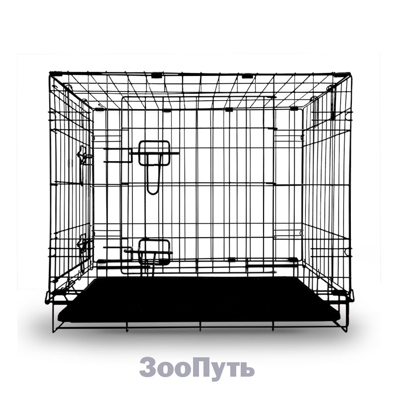 Фото: Triol Клетка для животных c 2 дверцами №28, эмаль, 1220 х 3755 х 830 мм. Магазин для животных ЗооПуть