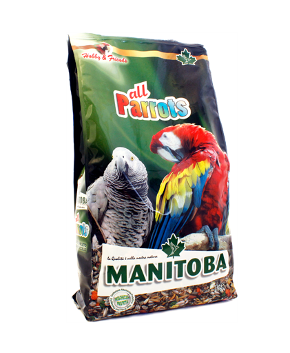 Фото: MANITOBA зерновая смесь для Крупных попугаев, 2кг. Магазин для животных ЗооПуть