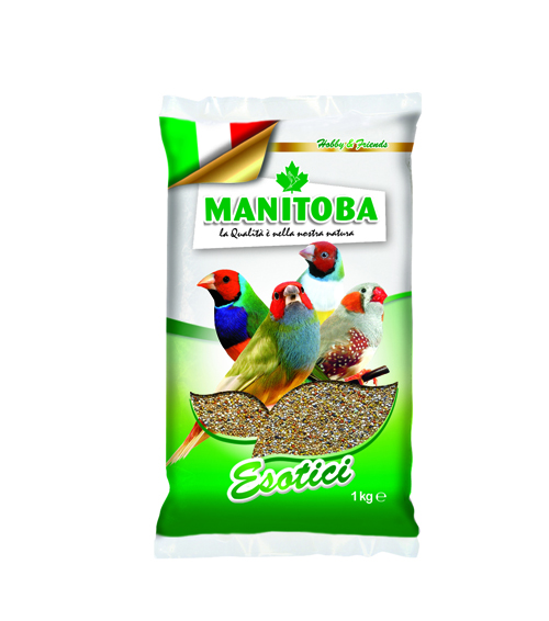 Фото: MANITOBA зерновая смесь для Экзотических птиц, 1кг. Магазин для животных ЗооПуть