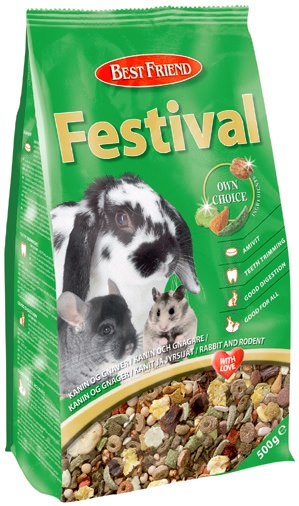 Фото: Best Friend Festival для грызунов, 500 г. Магазин для животных ЗооПуть