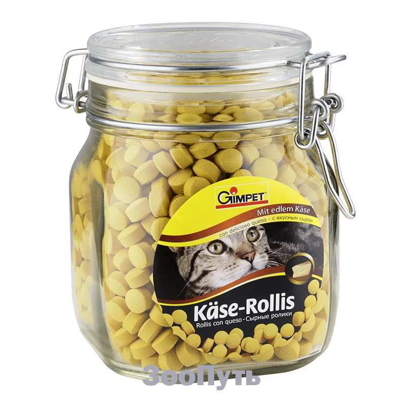 Фото: Витаминизированные сырные шарики для кошек Gimcat, 200 г. Магазин для животных ЗооПуть