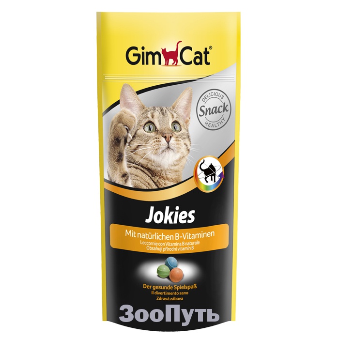 Фото: Витаминизированное лакомство для кошек Gimcat, 40 г. Магазин для животных ЗооПуть